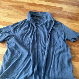 Men's Blue Casual shirt
